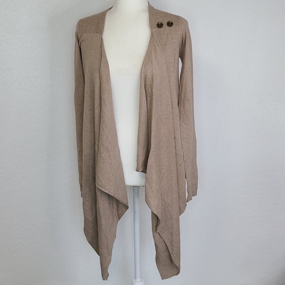 NWT LAmade tan cardigan XS silk & cashmere